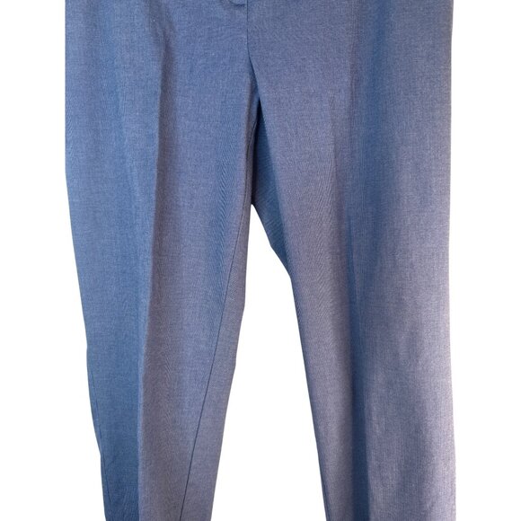 Ann Taylor Loft 6T Womens Curvy Dress Pants Blue - Picture 6 of 12